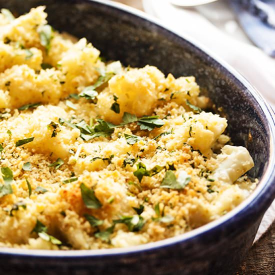 Cauliflower Gratin