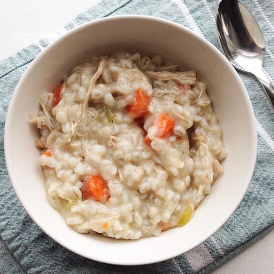 Chicken + Barley Soup