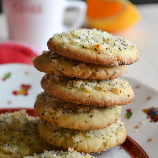 Orange and Poppy Seed Cookies