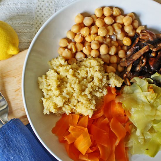 Alkalizing Millet & Zucchini Salad