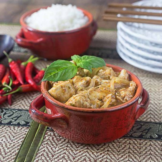 Thai Red Curry Chicken