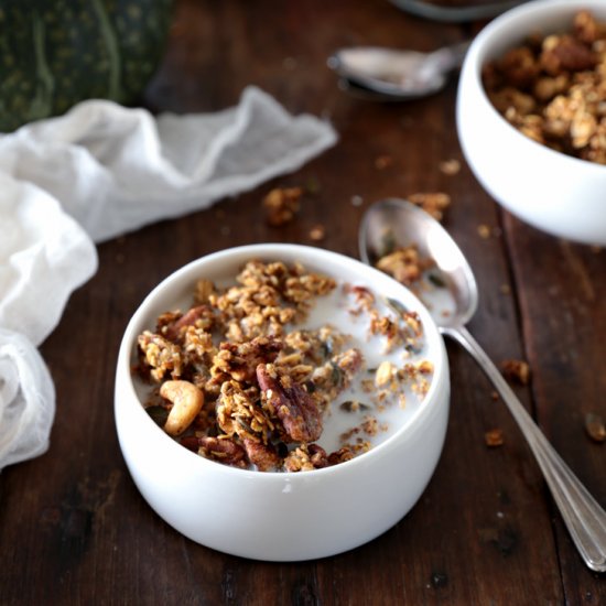 Pumpkin Pie Granola