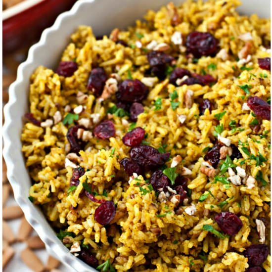 Cranberry Curry Rice