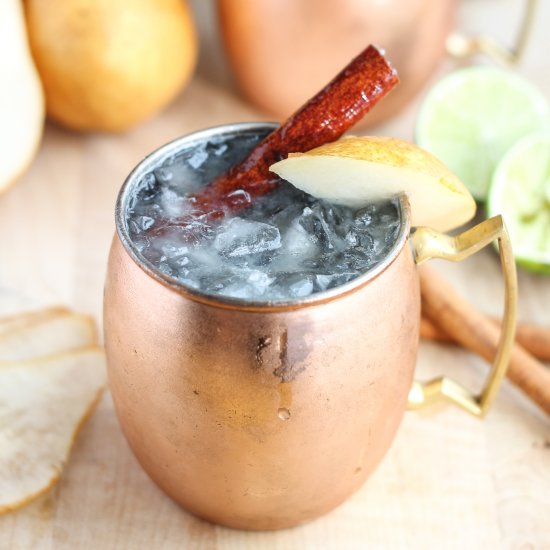 Spiced Pear Moscow Mule