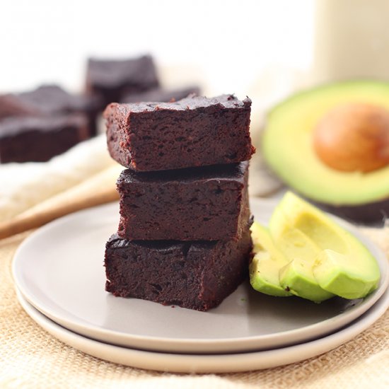 Healthy Avocado Brownies