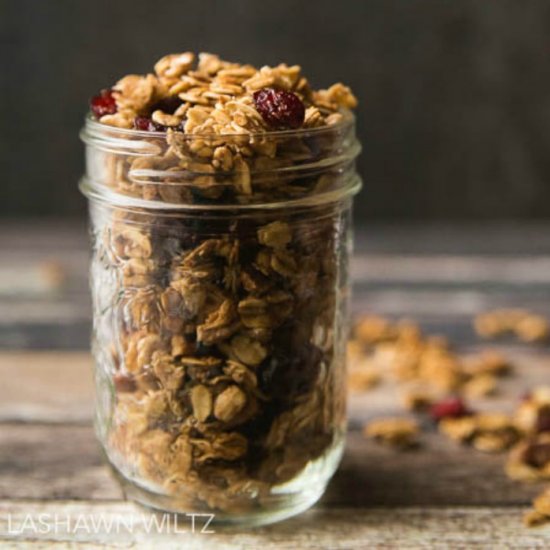 Gluten Free Maple Pecan Granola