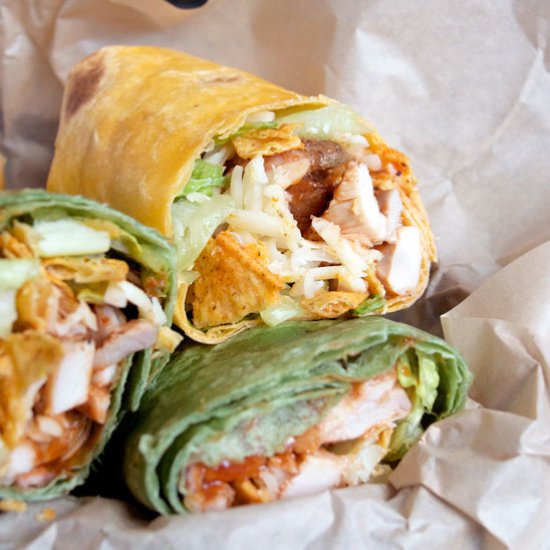 Grilled Chicken Wraps