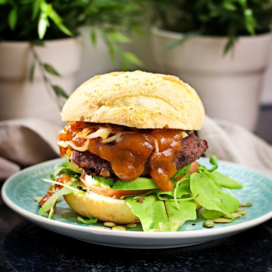 Vegan Black Bean Burger