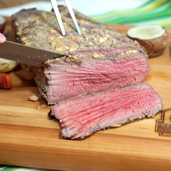 Mustard Crusted Roast Beef