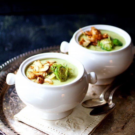 Cream of Brussels Sprout Soup