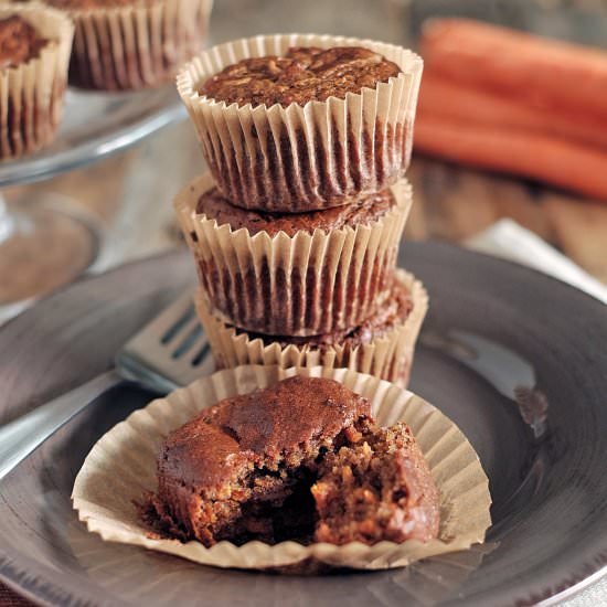 Paleo Carrot Cake Muffins