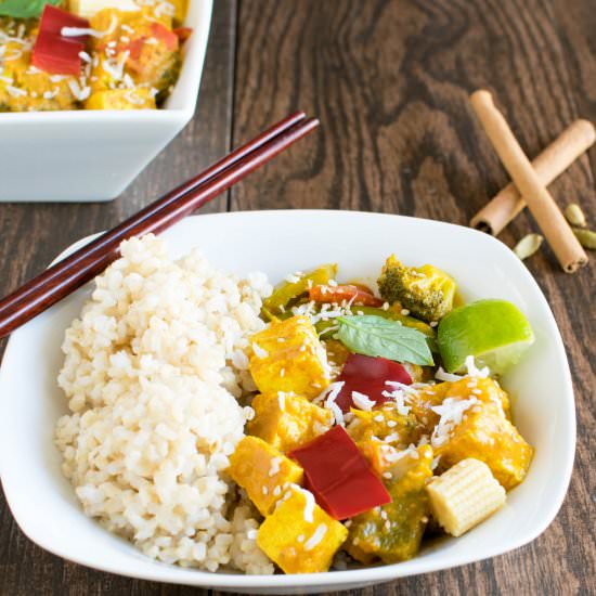 Asian Tofu Curry