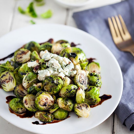 Pan-Fried Brussel Sprouts