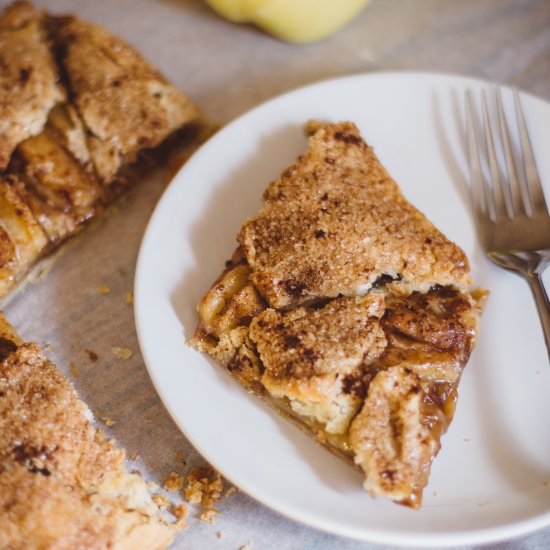 Tequila Apple Galette