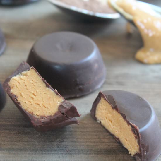 Lightened Up Peanut Butter Cups