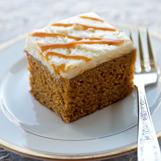 Pumpkin Spice Beer Cake