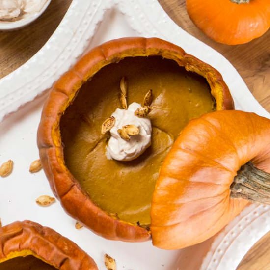 Paleo Pumpkin Pie Pumpkins