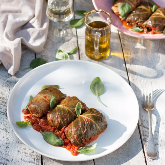 Vegan Cabbage Rolls