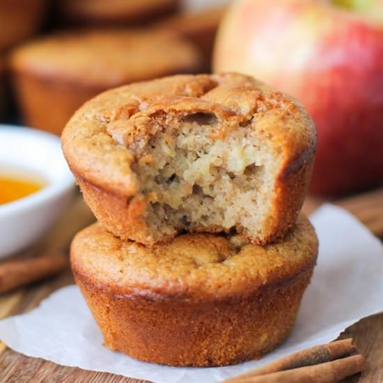 Grain-Free Apple Cinnamon Muffins