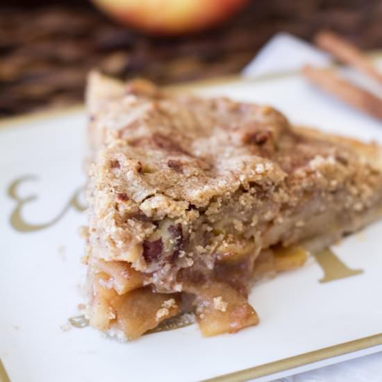 Rustic Dutch Apple Pie