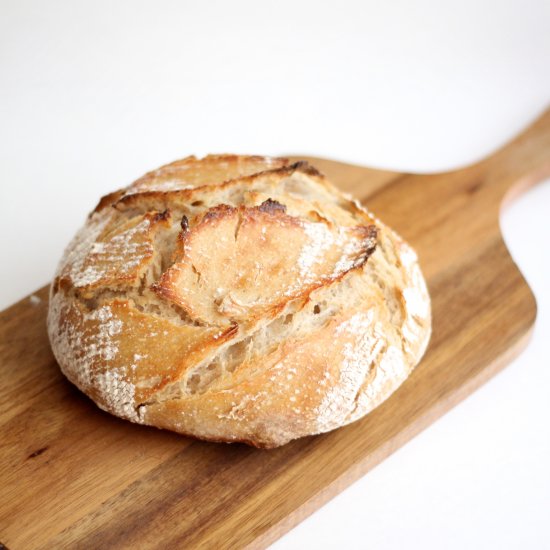 Simple Rustic Sourdough Loaf