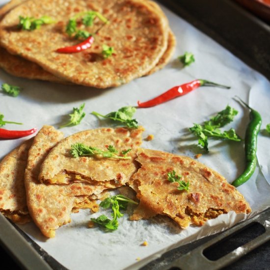 Mutton Keema Paratha