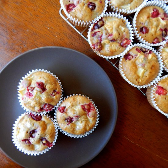 Cranberry Apple Muffins