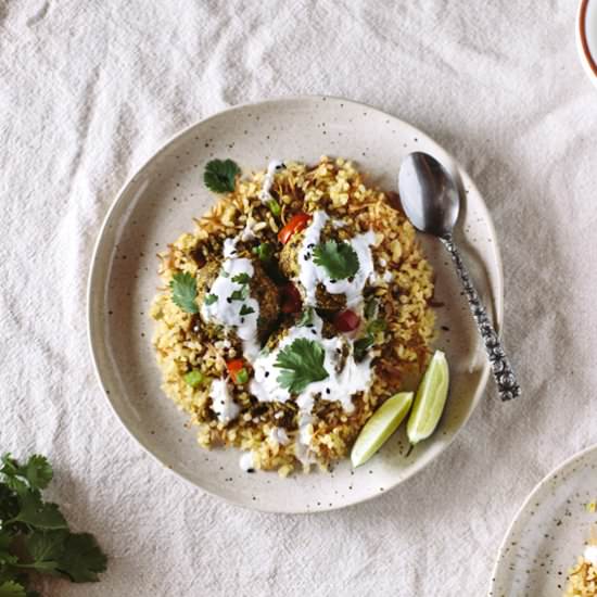 Curried Lentil Meatballs