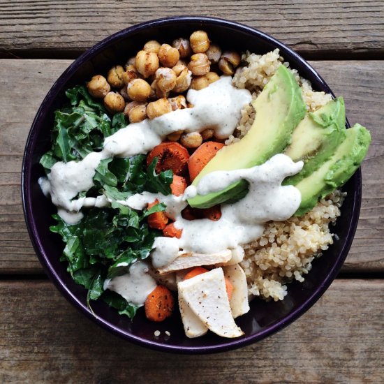 Buddha Bowl w/ Hemp Seed Dressing