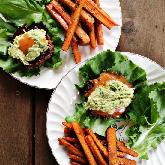 4 Ingredient Black Bean Burger