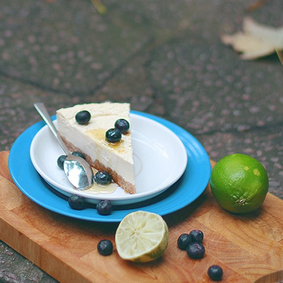 Greek Yogurt Cheesecake with Limes