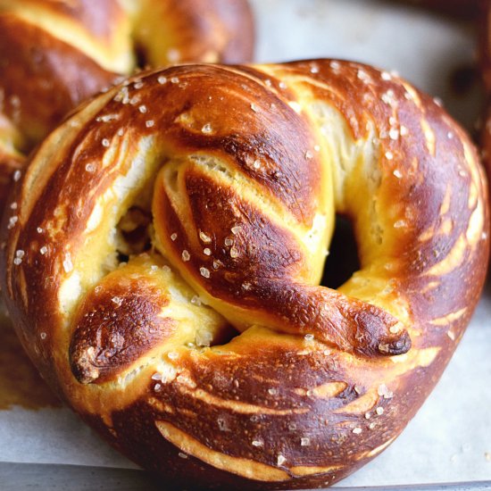 Buttery Soft Pretzels