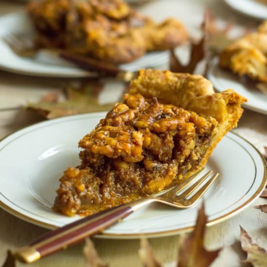 Maple Walnut Pie