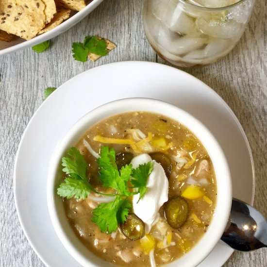 Green Chicken Chili