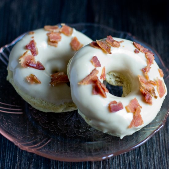 Maple Bacon Donuts