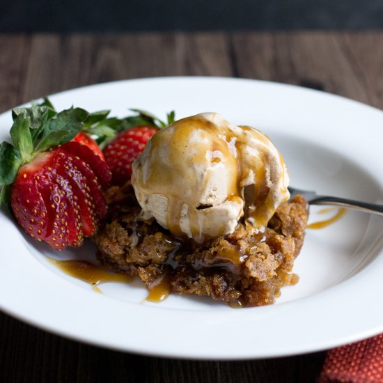 Caramel Apple Blondies