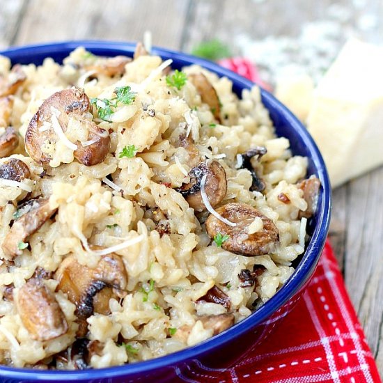 Perfect Mushroom Risotto