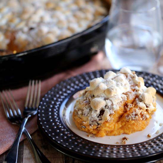 Make Ahead Sweet Potato Casserole