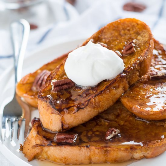 Pumpkin French Toast