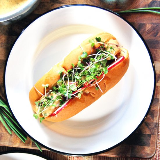 Shrimp Rolls with Ancho Aioli