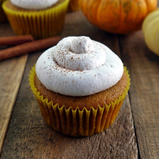 Vegan Pumpkin Cupcakes