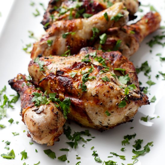 Beer Marinated Grilled Chicken