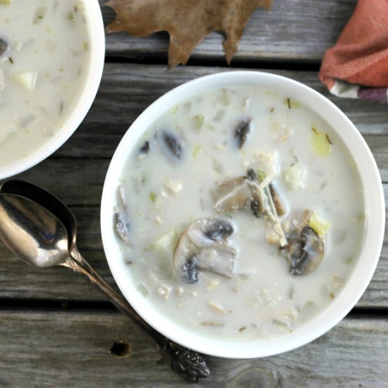 Cream of Chicken Mushroom Soup