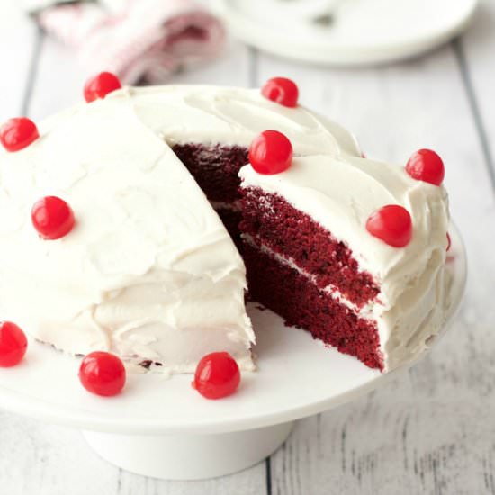 Vegan Red Velvet Cake