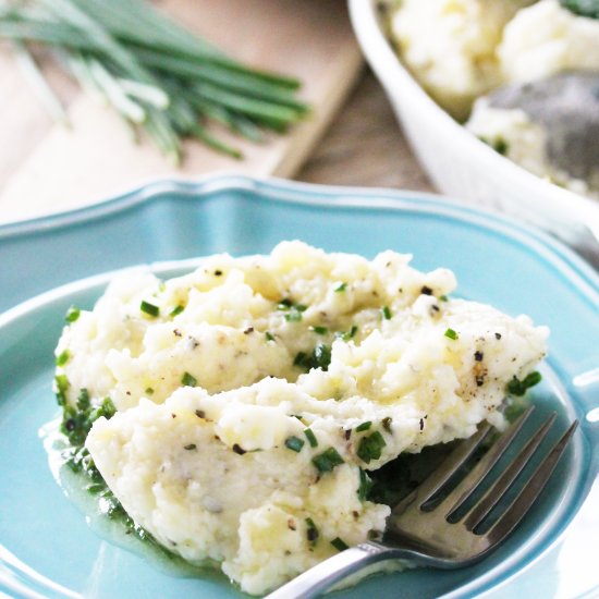 Herbed Butter Mashed Potatoes