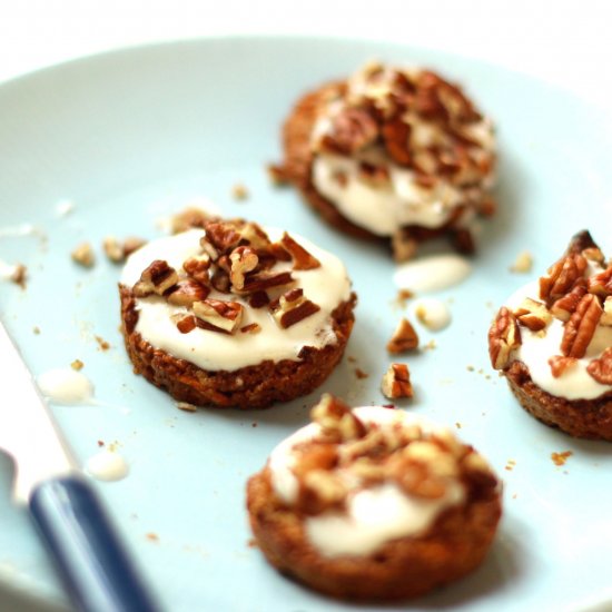 Healthy Carrot Cupcakes