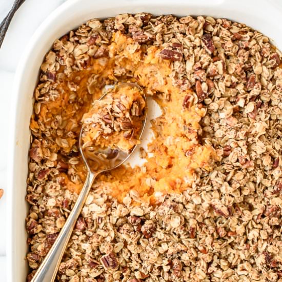 Healthy Sweet Potato Casserole