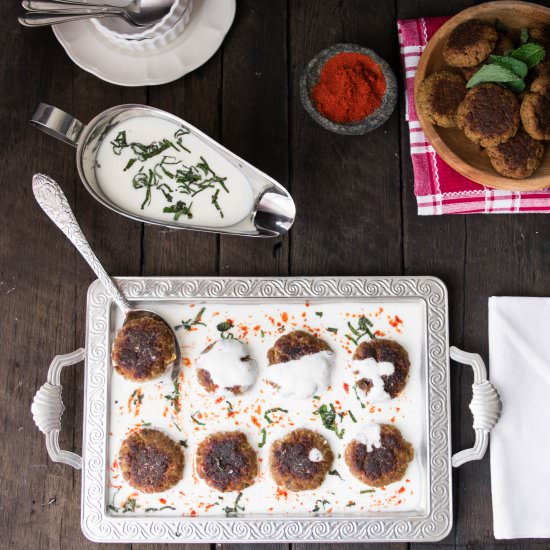 Mutton Dahi Bara/ Meatballs