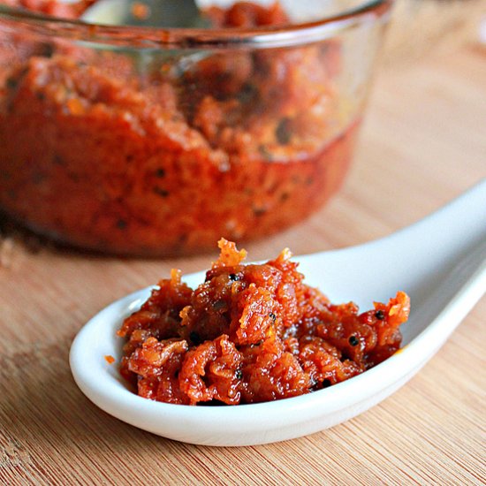 Mango Ginger Pickle