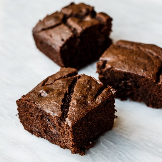 Cacao, Banana & Buckwheat Snack Cake